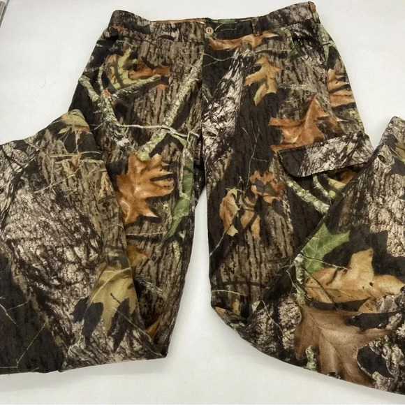 L.L. Bean Hunting Camouflage Cargo Pants Size 34 - Picture 5 of 7